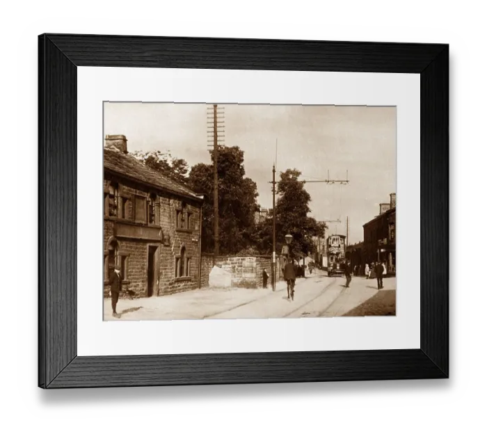 Framed Print : Mytholmroyd - Burnley Road Framed Print : Mytholmroyd - Burnley Road