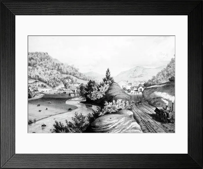 Framed Print : Hebden bridge railway station Framed Print : Hebden bridge railway station
