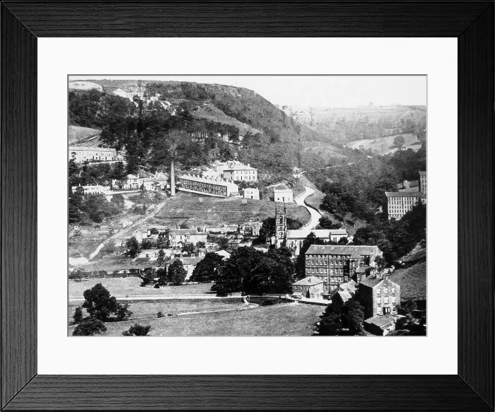 Framed Print : Hebden Bridge Mytholm Framed Print : Hebden Bridge Mytholm