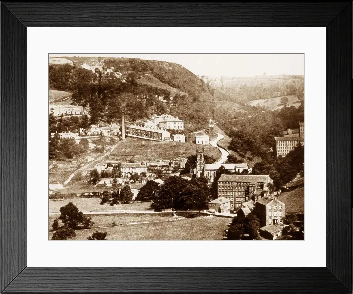 Framed Print : Hebden Bridge Mytholm Framed Print : Hebden Bridge Mytholm