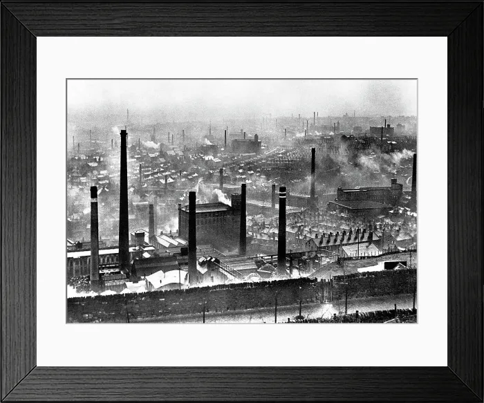 Framed Print : Halifax - Industrial view Framed Print : Halifax - Industrial view