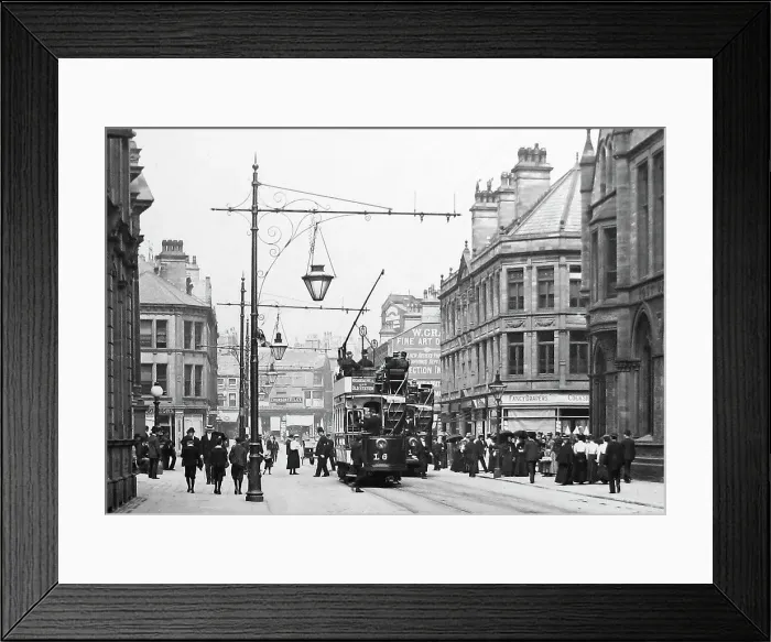 Framed Print : Commercial street halifa Framed Print : Commercial street halifa