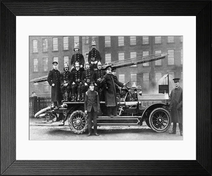 Framed Print : Halifax - fire engine Framed Print : Halifax - fire engine