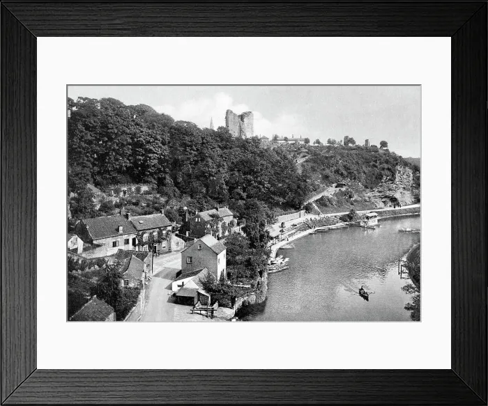 Framed Print : Knaresborough - Castle Hill Framed Print : Knaresborough - Castle Hill