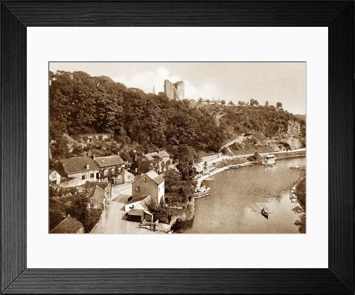 Framed Print : Knaresborough - Castle Hill Framed Print : Knaresborough - Castle Hill