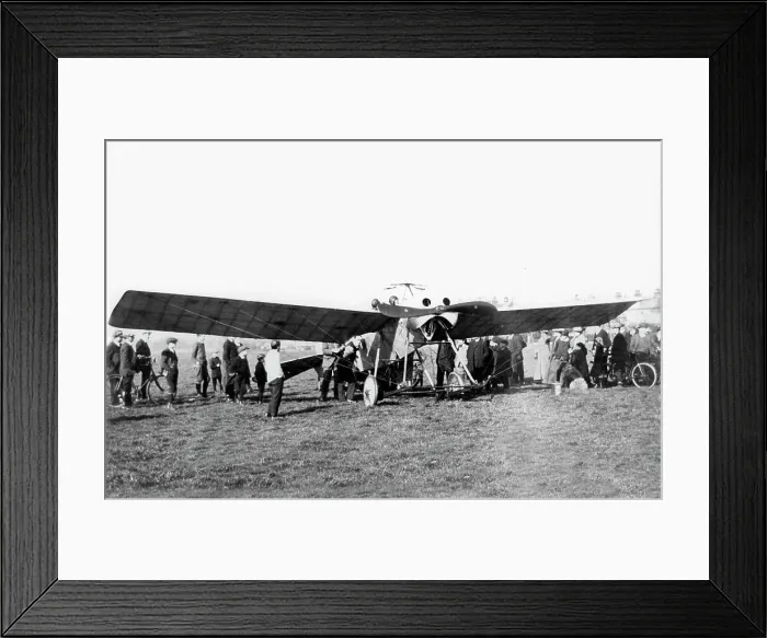 Framed Print : Harrogate Blackburn monoplane on Harrogate Stray 1914 Framed Print : Harrogate Blackburn monoplane on Harrogate Stray 1914