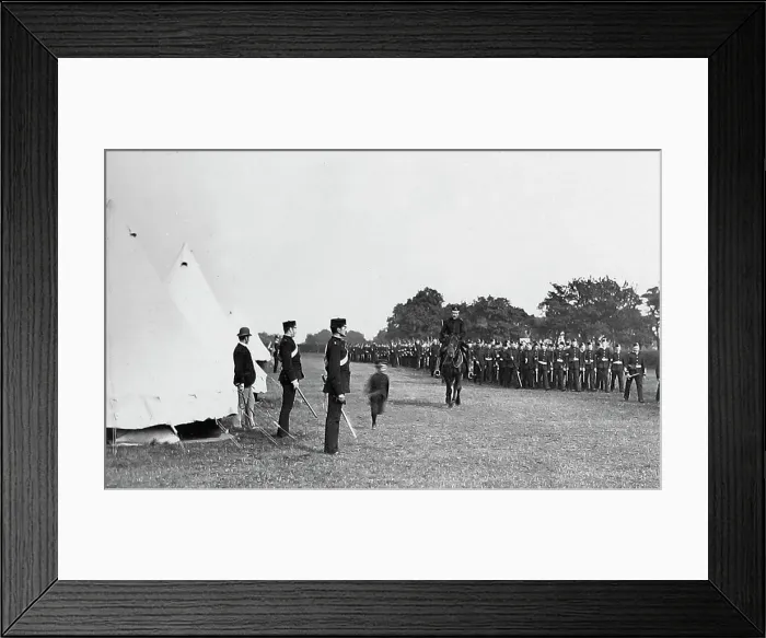 Framed Print : Harrogate Army Harrogate Volunteers camp Framed Print : Harrogate Army Harrogate Volunteers camp