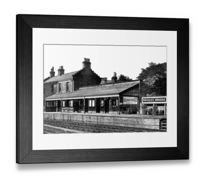 Framed Print : Pateley Bridge - Railway Station Framed Print : Pateley Bridge - Railway Station