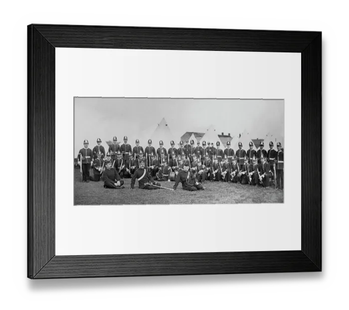 Framed Print : Harrogate Army Volunteer regiment at harrogate Framed Print : Harrogate Army Volunteer regiment at harrogate
