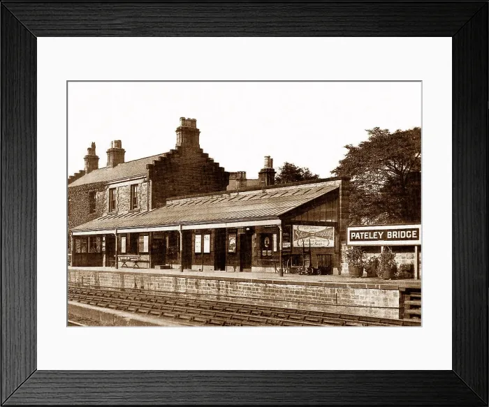 Framed Print : Pateley Bridge - Railway Station Framed Print : Pateley Bridge - Railway Station