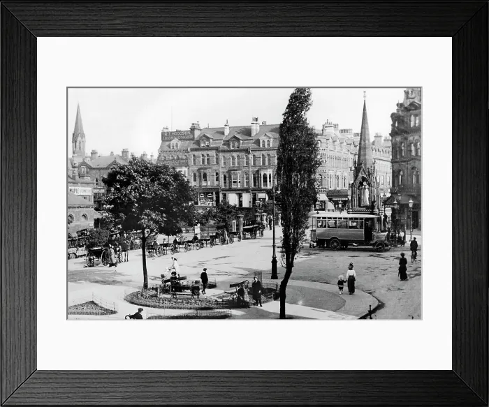 Framed Print : Harrogate - Station Square Framed Print : Harrogate - Station Square