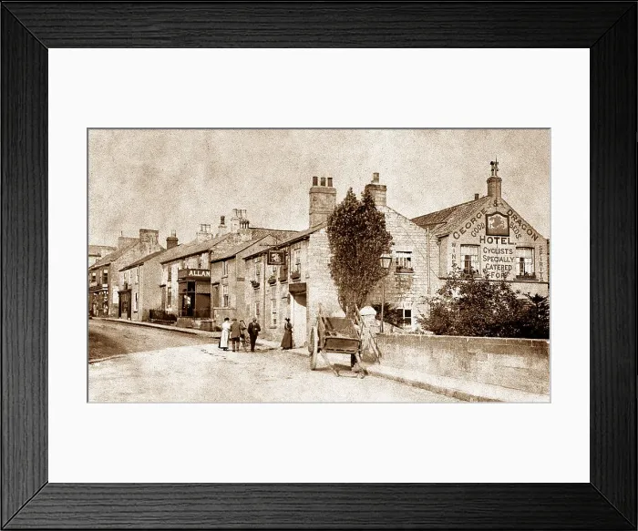 Framed Print : Wetherby - High Street Framed Print : Wetherby - High Street