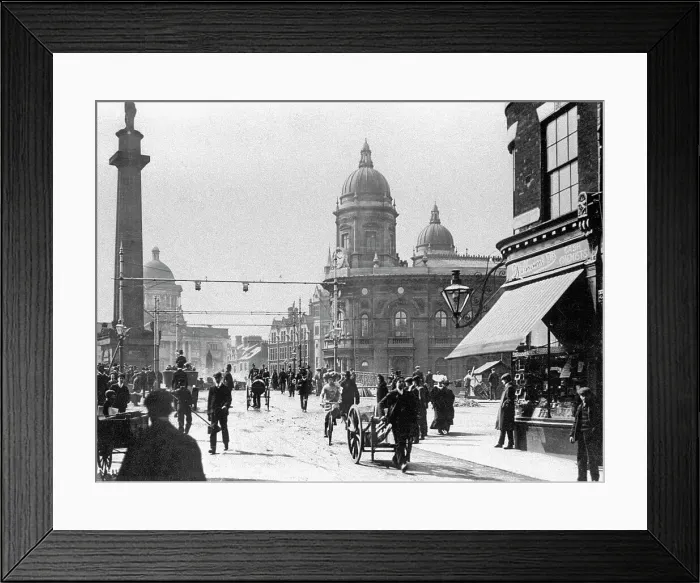 Framed Print : Hull - Whitefriargate Bridge Framed Print : Hull - Whitefriargate Bridge
