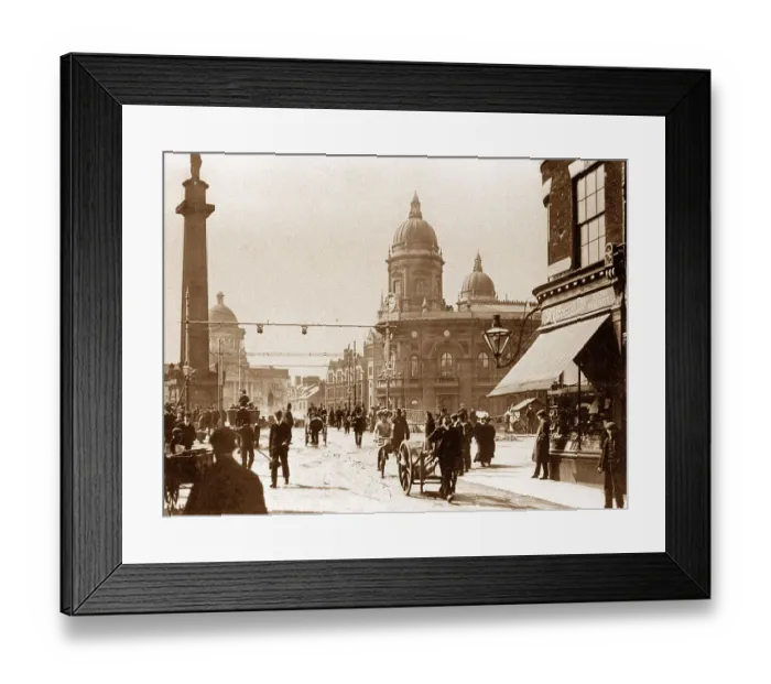 Framed Print : Hull - Whitefriargate Bridge Framed Print : Hull - Whitefriargate Bridge