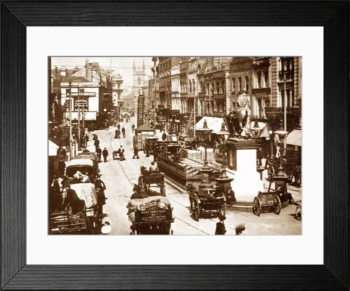 Framed Print : Hull - Market Place Framed Print : Hull - Market Place