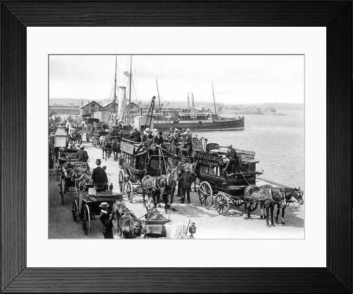 Framed Print : St helier Jersey - St Helier Framed Print : St helier Jersey - St Helier
