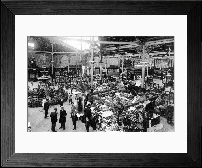 Framed Print : St helier Jersey - St Helier - New Market Framed Print : St helier Jersey - St Helier - New Market