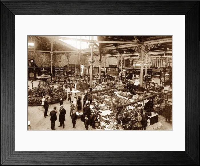 Framed Print : St helier Jersey - St Helier - New Market Framed Print : St helier Jersey - St Helier - New Market