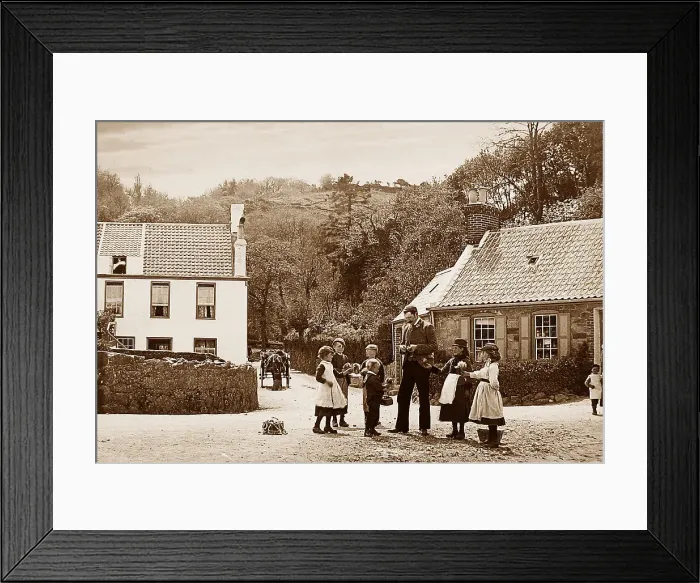 Framed Print : Rozel bay, Jersey Framed Print : Rozel bay, Jersey