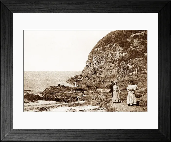 Framed Print : Plemont, Jersey Framed Print : Plemont, Jersey
