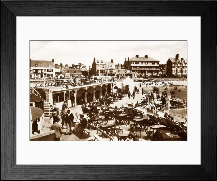 Framed Print : Havre des Pas from pool, Jersey Framed Print : Havre des Pas from pool, Jersey