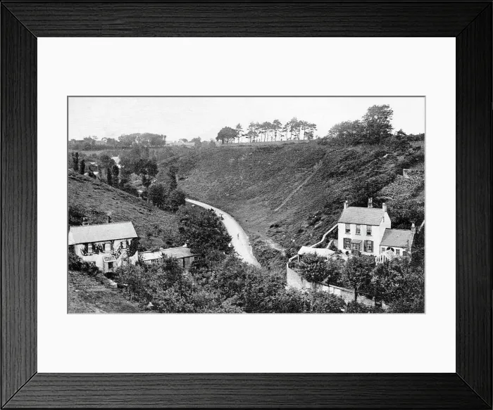 Framed Print : Vallee des Vaux, Jersey Framed Print : Vallee des Vaux, Jersey