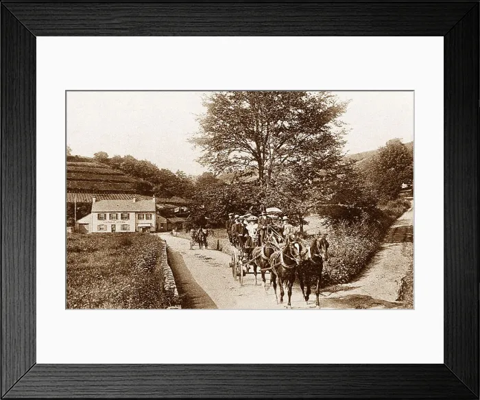 Framed Print : St Peters Valley, Jersey