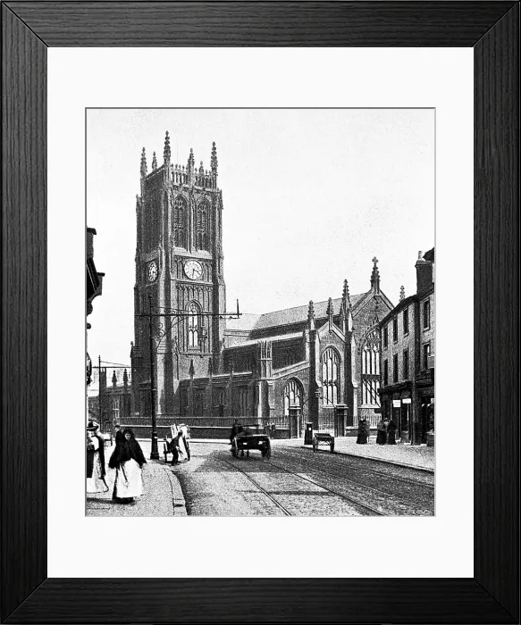 Framed Print : Parish Church Leeds Framed Print : Parish Church Leeds