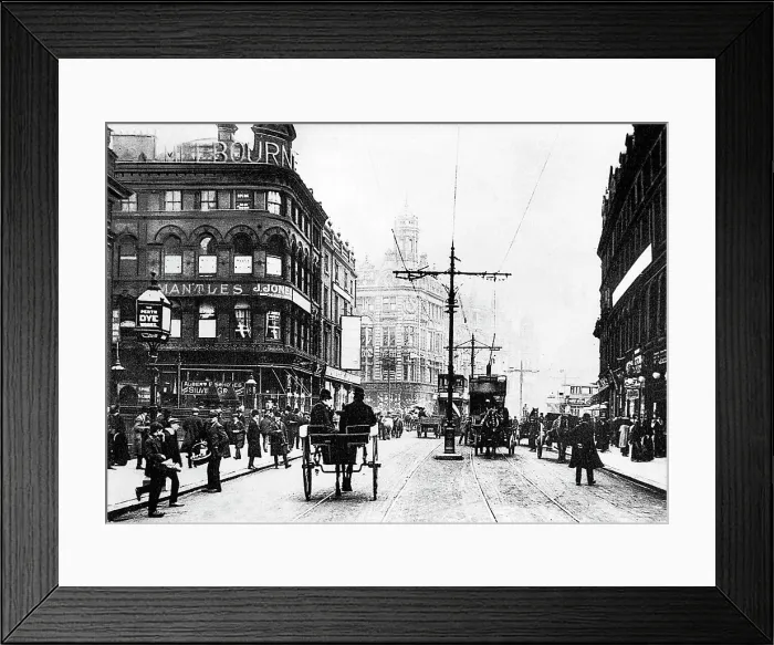 Framed Print : Boar Lane Leeds Framed Print : Boar Lane Leeds