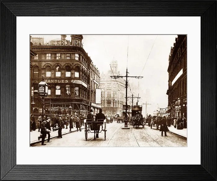 Framed Print : Boar Lane Leeds Framed Print : Boar Lane Leeds