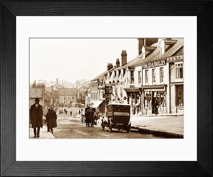 Framed Print : Pickering, Market Place Framed Print : Pickering, Market Place