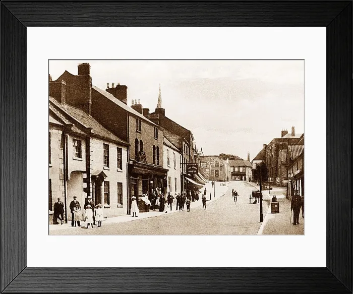 Framed Print : Pickering - Market Place