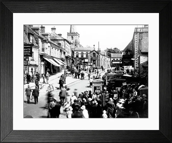 Framed Print : Pickering - Market Place Framed Print : Pickering - Market Place