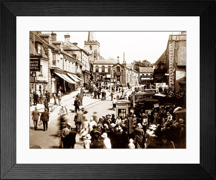 Framed Print : Pickering - Market Place Framed Print : Pickering - Market Place