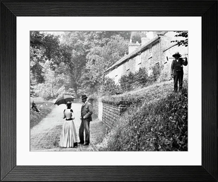 Framed Print : Castle Howard cottages Framed Print : Castle Howard cottages