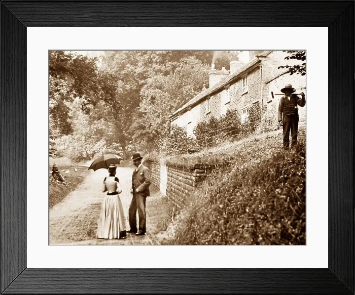 Framed Print : Castle Howard cottages Framed Print : Castle Howard cottages