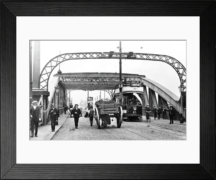 Framed Print : Trafford - Swing Bridge, Manchester Framed Print : Trafford - Swing Bridge, Manchester
