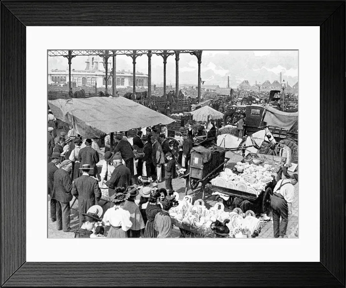Framed Print : Smithfield Market, Manchester Framed Print : Smithfield Market, Manchester