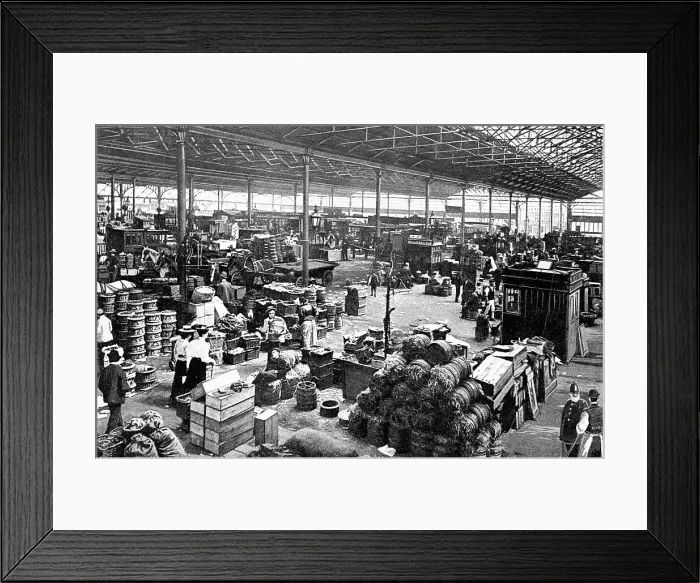 Framed Print : Smithfield Market, Manchester Framed Print : Smithfield Market, Manchester
