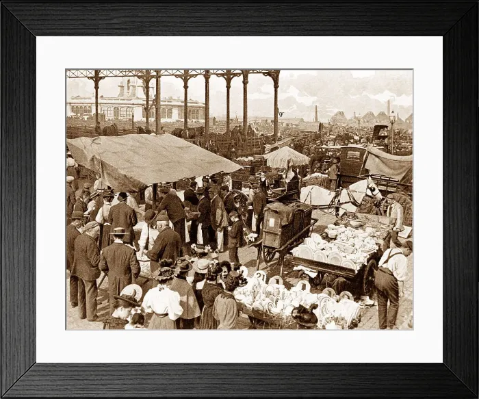 Framed Print : Smithfield Market, Manchester Framed Print : Smithfield Market, Manchester