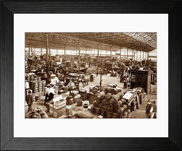 Framed Print : Smithfield Market, Manchester Framed Print : Smithfield Market, Manchester