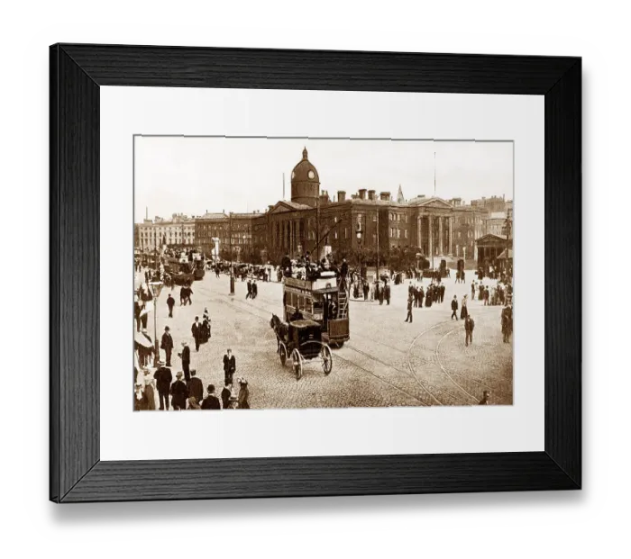Framed Print : Piccadilly and Infirmary, Manchester Framed Print : Piccadilly and Infirmary, Manchester