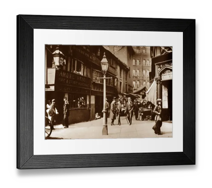 Framed Print : Old Shambles, Manchester Framed Print : Old Shambles, Manchester