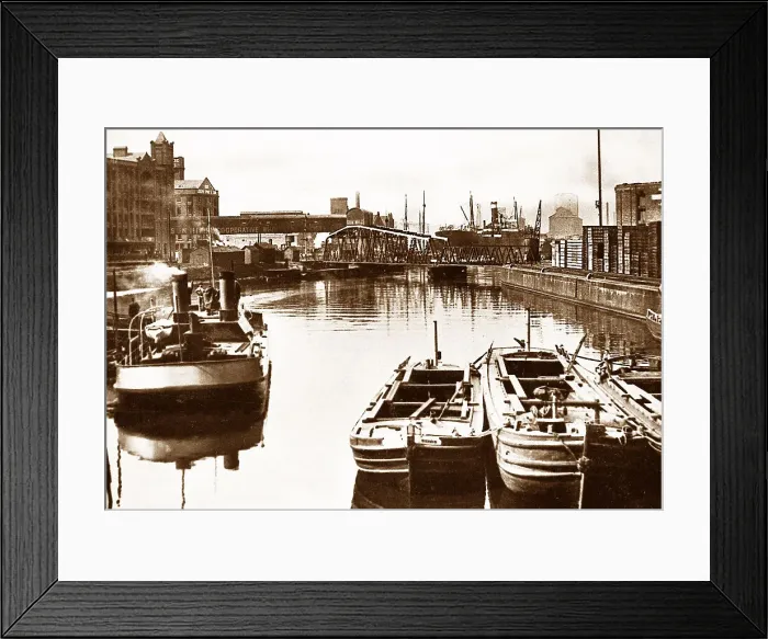 Framed Print : Old Trafford - Ship Canal, Manchester Framed Print : Old Trafford - Ship Canal, Manchester