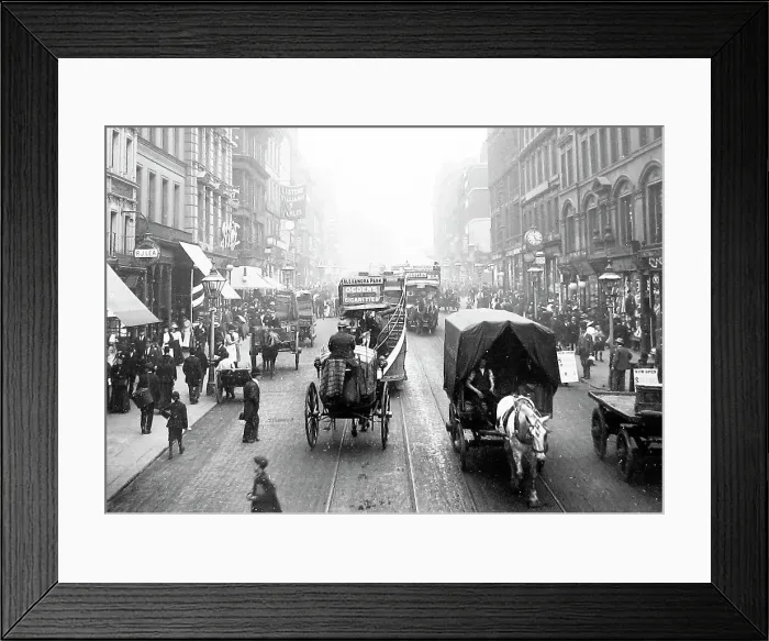 Framed Print : Manchester Deansgate Framed Print : Manchester Deansgate