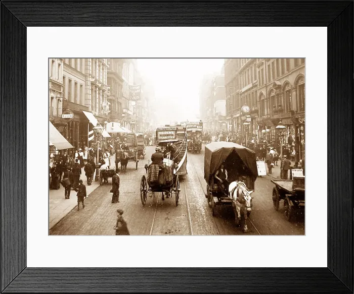 Framed Print : Manchester Deansgate Framed Print : Manchester Deansgate
