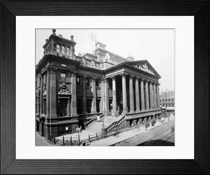 Framed Print : Manchester Exchange Framed Print : Manchester Exchange