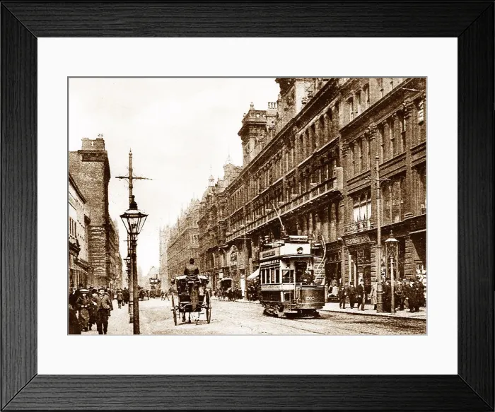 Framed Print : Deansgate, Manchester Framed Print : Deansgate, Manchester