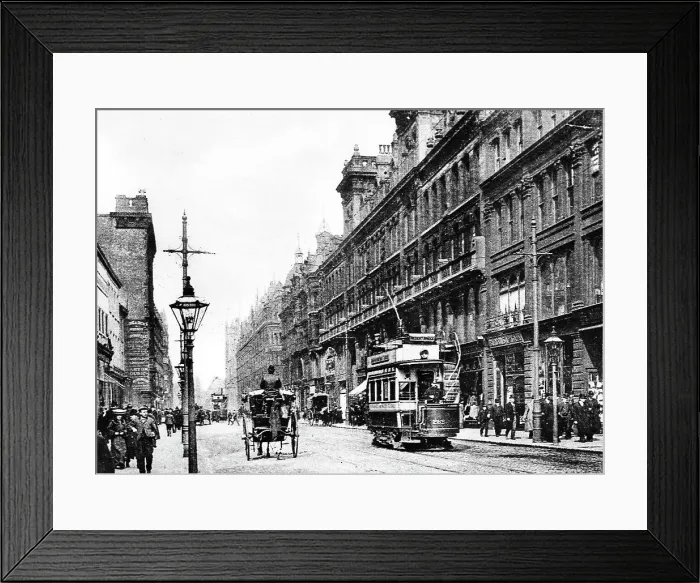 Framed Print : Deansgate, Manchester Framed Print : Deansgate, Manchester