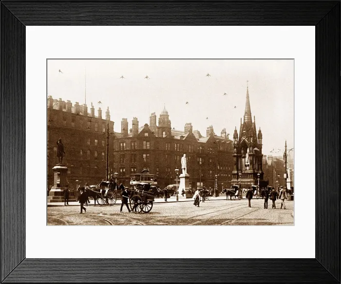 Framed Print : Albert Square, Manchester Framed Print : Albert Square, Manchester